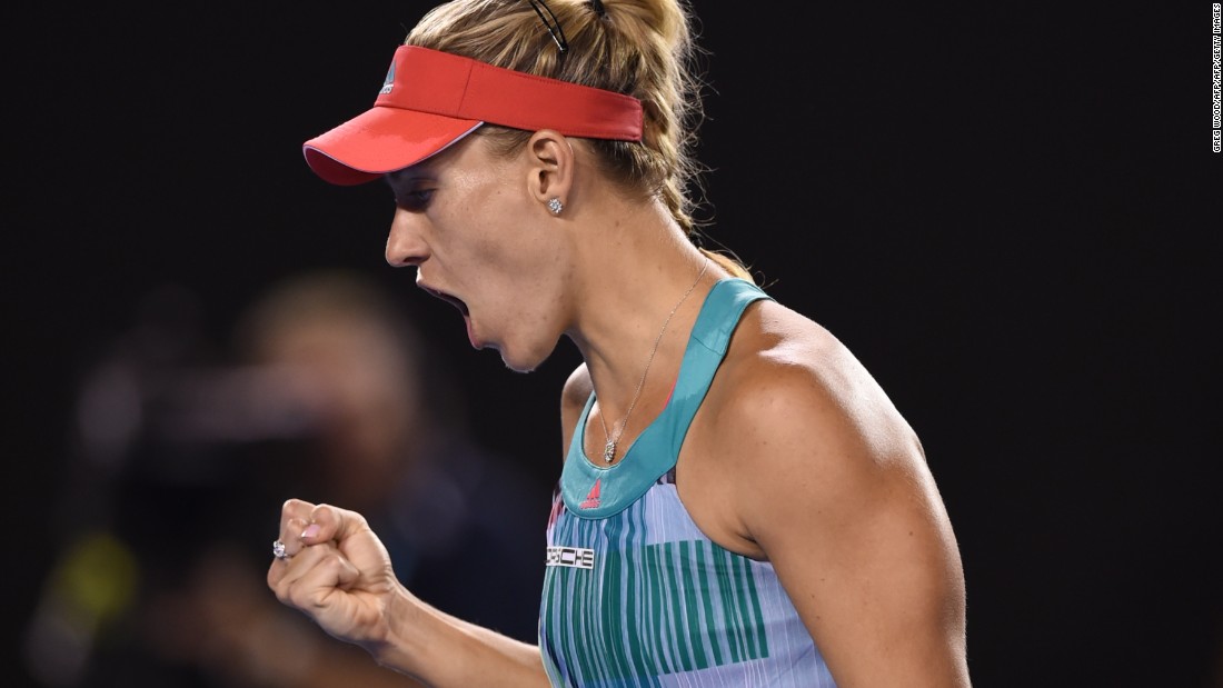 Kerber played the match of her life to bring home a first grand slam title.