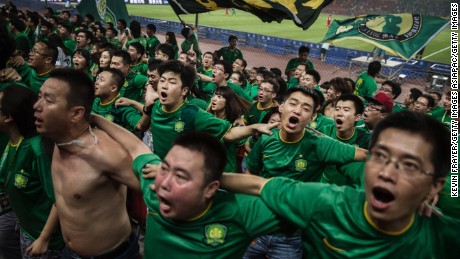 Chinese football clubs spending big 