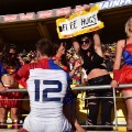 Rugby sevens free hugs