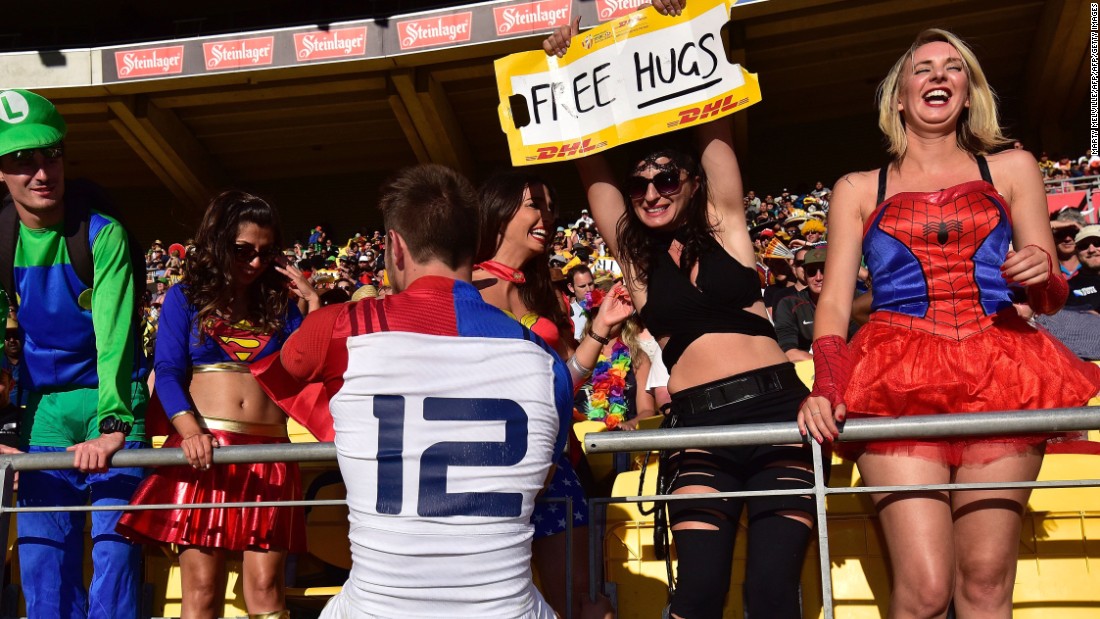 Some fans were in a generous mood on Sunday...