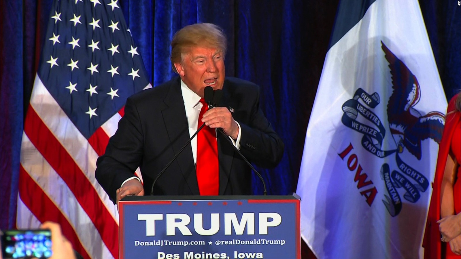 Donald Trump Accuses Ted Cruz Of Stealing Iowa Caucuses CNNPolitics