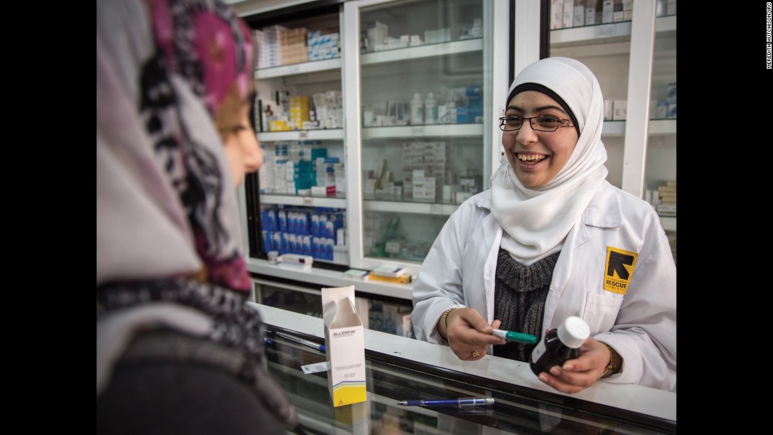 &quot;Our neighbor in Syria had a pharmacy, and when I was younger I used to go next door and help. As the war started, I watched this pharmacist help the injured. When I saw this, I knew that this was an important job and what I wanted to do.&quot;