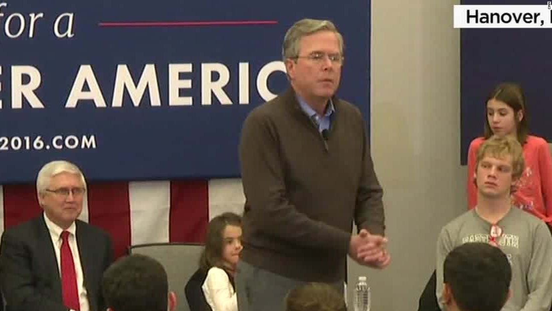 Jeb Bush to audience: 'Please clap' - CNN Video