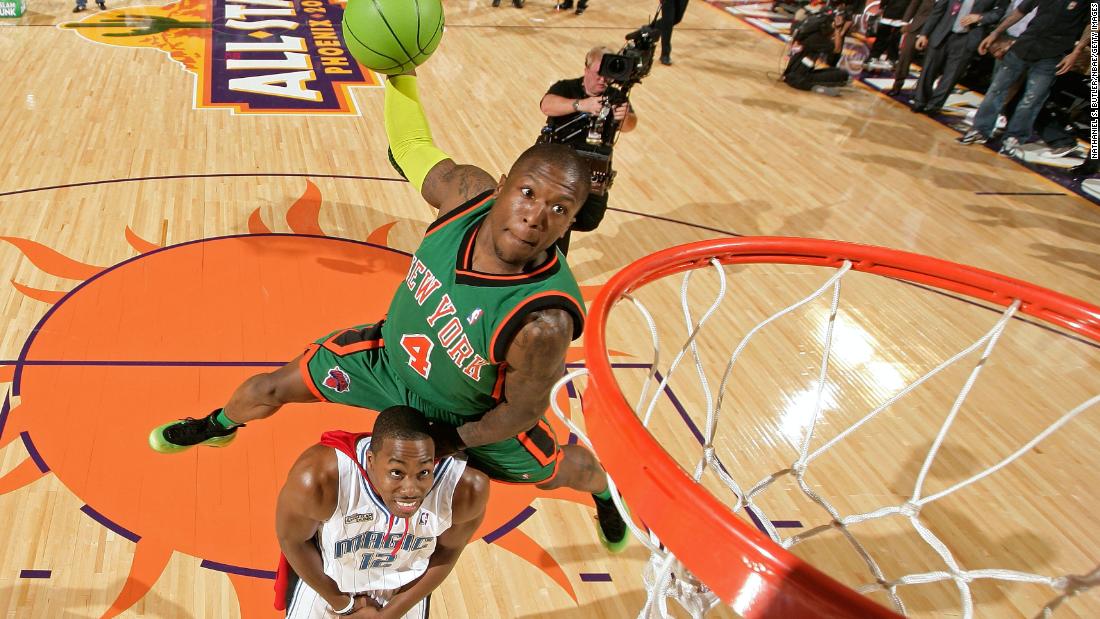 &lt;strong&gt;Nate Robinson (2009):&lt;/strong&gt; What defeats Superman? Kryptonite. Or, in this case, Krypto-Nate, who brought out a green basketball to jump over Howard and take his crown.