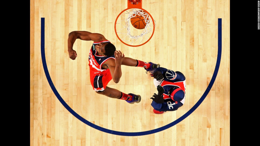 &lt;strong&gt;John Wall (2014):&lt;/strong&gt; The contest took on an unusual team format this year, with &quot;battle rounds&quot; pitting one Eastern Conference dunker against one Western Conference dunker. At the end, the fans voted on John Wall as the &quot;Dunker of the Night.&quot; He had jumped over Wizards mascot G-Man for a ferocious reverse dunk. They celebrated with the &quot;Nae Nae&quot; dance.