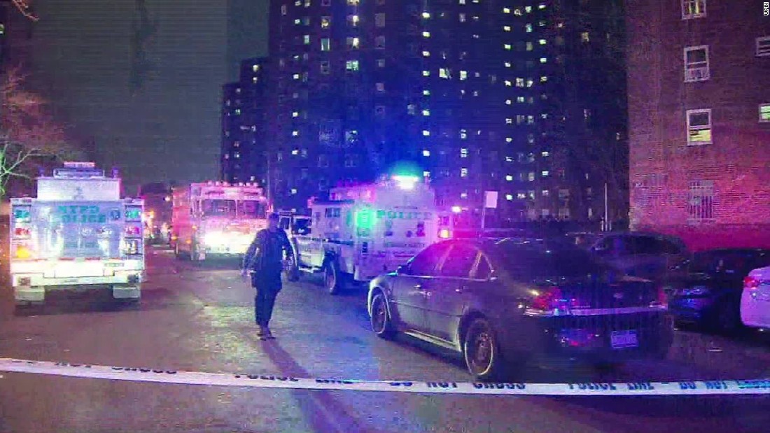 Two Nypd Officers Shot In Bronx Apartment Stairwell Cnn Video