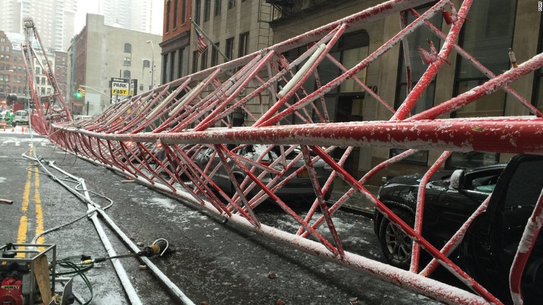 NYC crane collapse kills 1 CNN Video