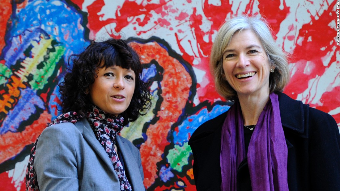 Emmanuelle Charpentier (left), born in 1968, is a French researcher in Microbiology, Genetics and Biochemistry whilst Jennifer Doudna (right), born in 1964, is a Professor of Chemistry and of Molecular and Cell Biology at the &lt;a href=&quot;http://www.berkeley.edu/&quot; target=&quot;_blank&quot;&gt;University of California, Berkeley&lt;/a&gt;. Together, they discovered a versatile DNA editing technique to &quot;rewrite&quot; flawed genes in people and other living organisms, opening tremendous new possibilities for treating diseases.&lt;br /&gt;