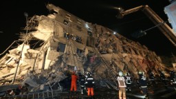 160205192610 01 taiwan earthquake hp video 5 dead after magnitude-6.4 earthquake shocks Taiwan