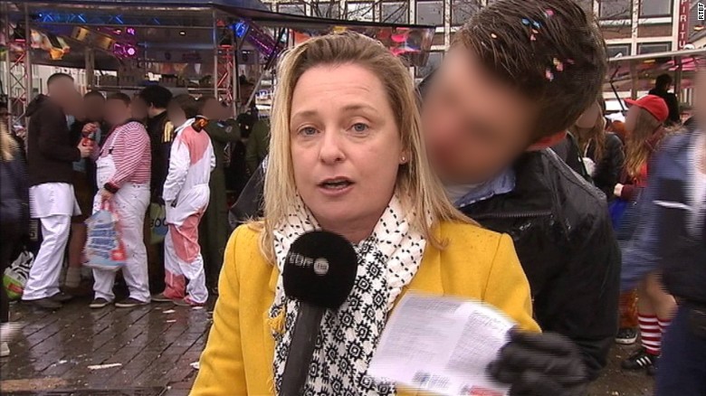 In Cologne Reporter Groped While Covering Carnival On Live Television 