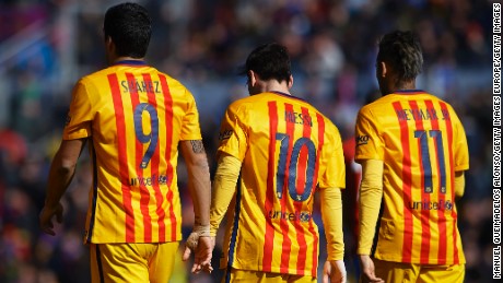 Barcelona&#39;s formidable forward line is the most feared in world football.