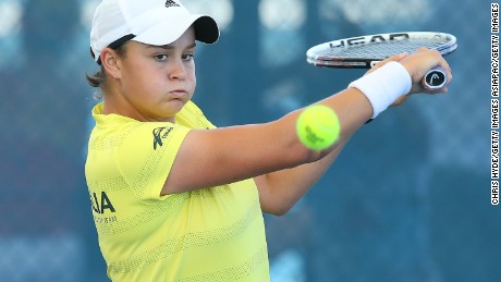 Barty owns a 3-1 win-loss record in the Fed Cup