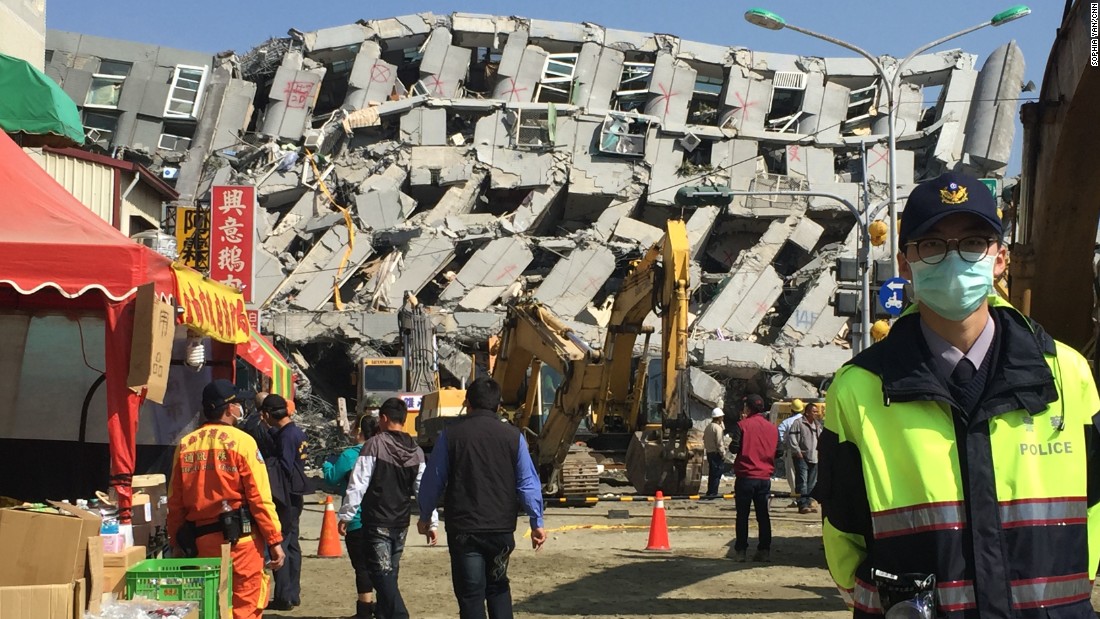 Taiwan earthquake Death toll rises to 114 CNN