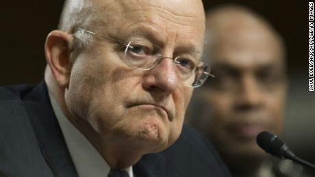 US director of national intelligence James Clapper