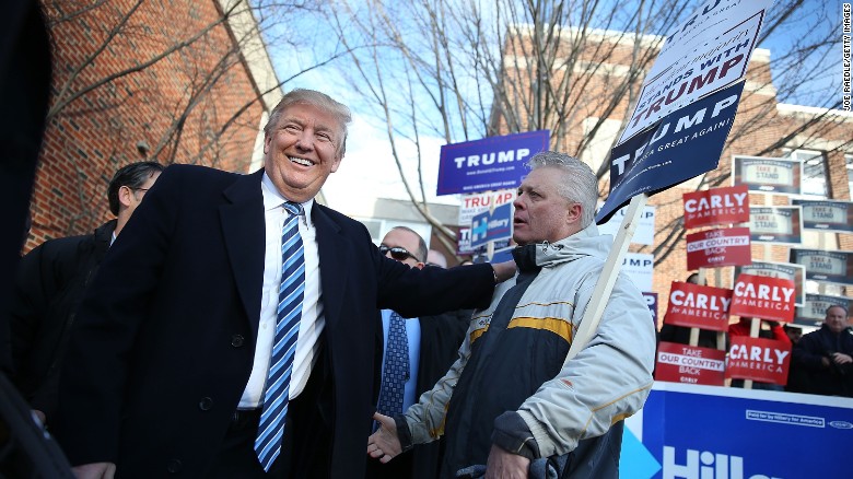 Donald Trump on his New Hampshire victory