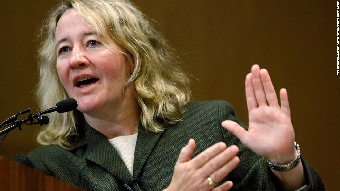 Carol Greider, born in 1961, is an U.S. molecular biologist and co-discoverer of telomerase, an enzyme critical for maintaining the length and integrity of chromosome ends, which play a role in cell aging. She made the discovery as a student of Elizabeth Blackburn with whom she was later awarded the Nobel Prize for Physiology or Medicine.