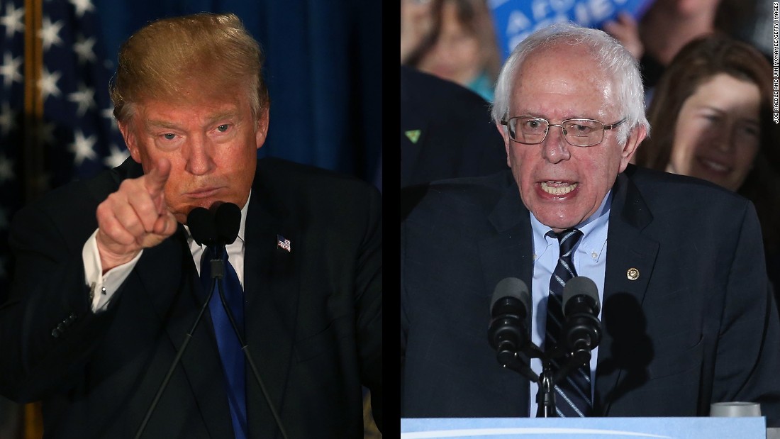 Bernie Sanders Don T Blame My Supporters For Violence At Donald Trump Rally Cnn Politics