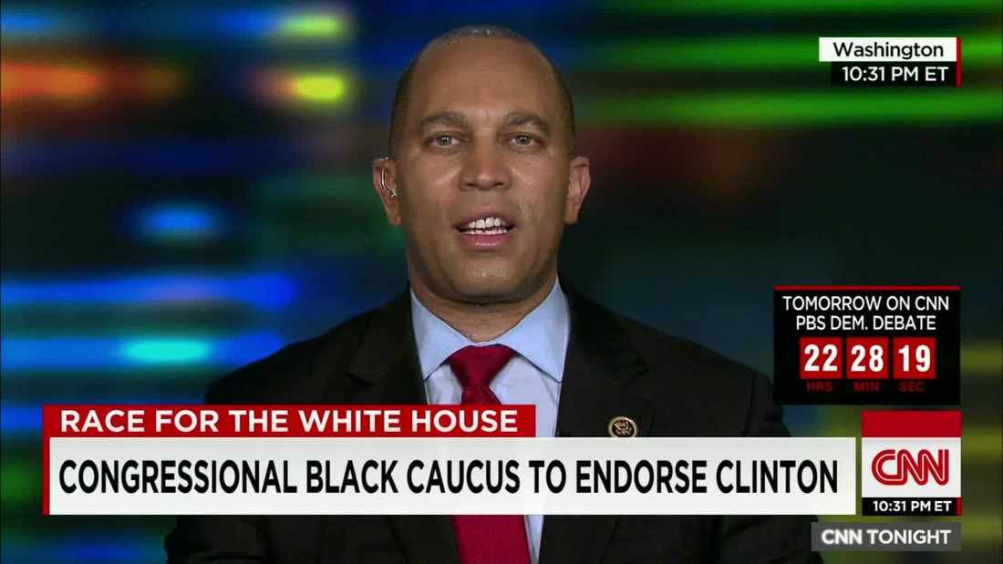 Congressional Black Caucus To Endorse Clinton CNN Video