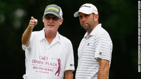 Caddie Mike Hicks was one of those involved in the lawsuit against the PGA Tour 