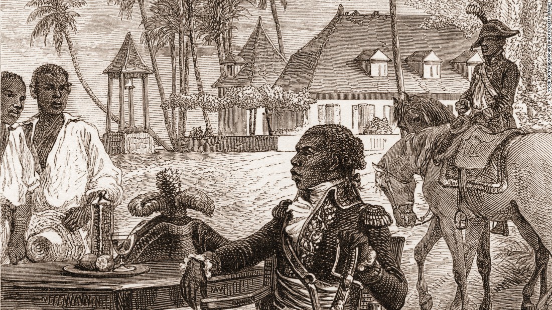 Gen. Toussaint Louverture led the successful Haitian Revolution that began in 1791. Initially, it was a slave revolt against French colonialists. By its end in 1804, yellow fever had decimated the colonial forces.