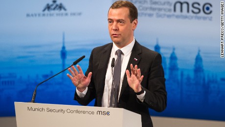 Medvedev: Calls relations with West a &#39;new Cold War&#39;