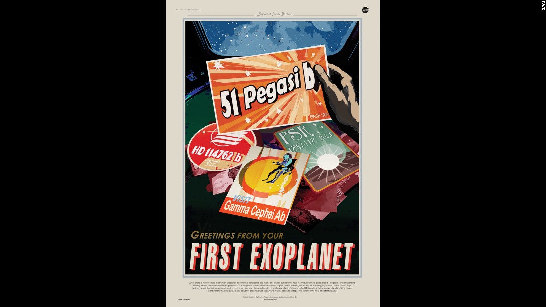 In 1995, scientists discovered 51 Pegasi b. The &lt;a href=&quot;http://exep.jpl.nasa.gov/&quot; target=&quot;_blank&quot;&gt;exoplanet&lt;/a&gt; is about half the mass of Jupiter. 