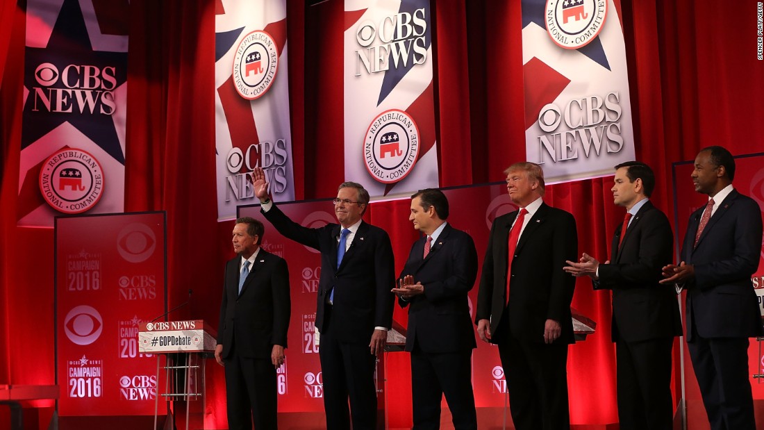 CBS Republican Presidential Candidates Debate