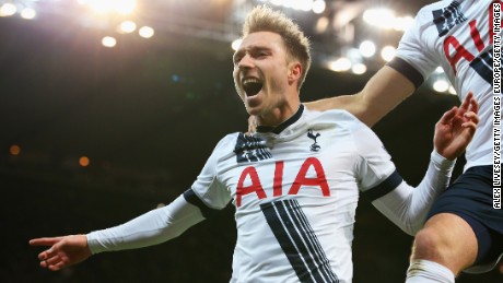 Christian Eriksen struck late at the Etihad to give Tottenham Hotspur a vital 2-1 win at Manchester City in the EPL title race.