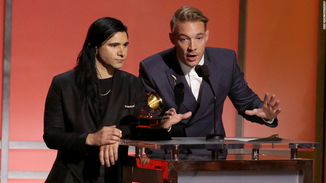&quot;Where Are U Now,&quot; Skrillex and Diplo with Justin Bieber (not pictured)