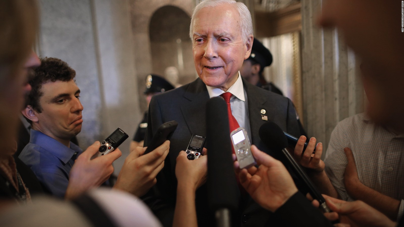 Orrin Hatch Plans To Run Again After Lobbying From Trump Cnnpolitics 