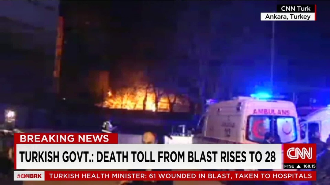 Turkish Military Ankara Explosion A Terror Attack Cnn Video 9793