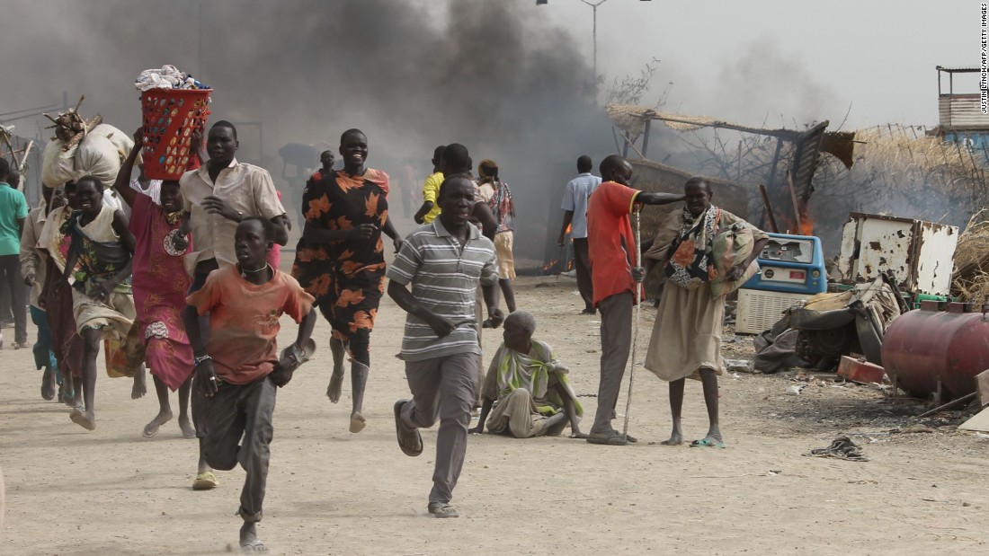 South Sudan 18 Killed In Clashes At U N Compound Cnn