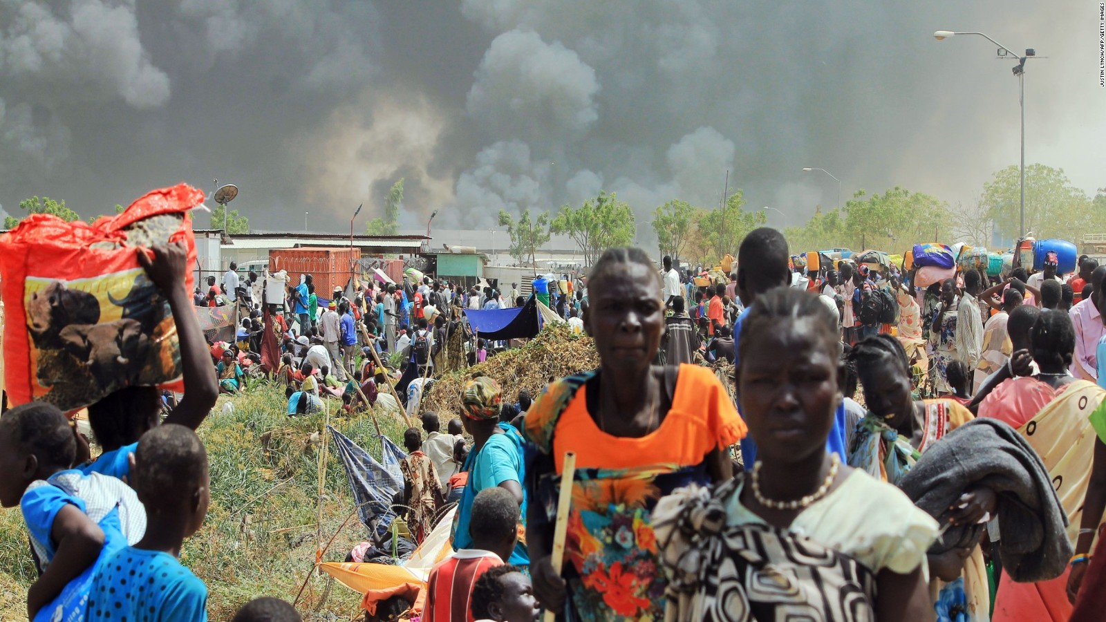 South Sudan 18 Killed In Clashes At U N Compound CNN   160218191631 02 South Sudan Violence Full 169 