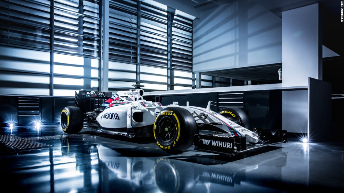Williams raced to third place in the team championship in 2015. It&#39;s new FW38 is finished in British red, white and blue and team principal Frank Williams declared: &quot;Only winning will ever be good enough.&quot;