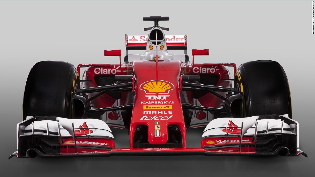 Ferrari reveals its new-look red and white racer in an online launch beamed across the globe from Italy. Team principal Maurizio Arrivabene set his intention for 2016: &quot;We would like to fight for the world championship until the end.&quot;