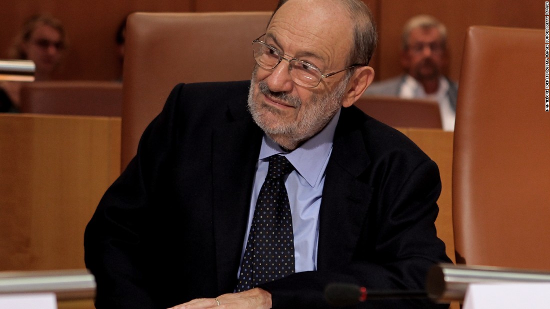 &lt;a href=&quot;http://www.cnn.com/2016/02/19/europe/umberto-eco-dead/index.html&quot;&gt;Umberto Eco&lt;/a&gt;, author of the novels &quot;The Name of the Rose&quot; and &quot;Foucault&#39;s Pendulum,&quot; died February 19 at the age of 84, his U.S. publisher said.