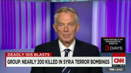Tony Blair: Terrorists not always poor, often well-educated