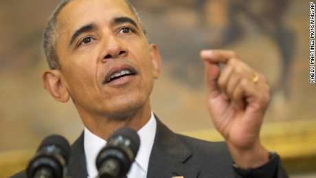 President Barack Obama speaks in the Roosevelt Room of the White House in Washington, Tuesday, Feb. 23, 2016. Obama announced Pentagons long-awaited plan to shut down the detention center at Guantanamo Bay, Cuba, and transfer the remaining detainees to a facility in the U.S. The plan is Obamas last-ditch effort to make good on campaign vow to close Guantanamo. (AP Photo/Pablo Martinez Monsivais)