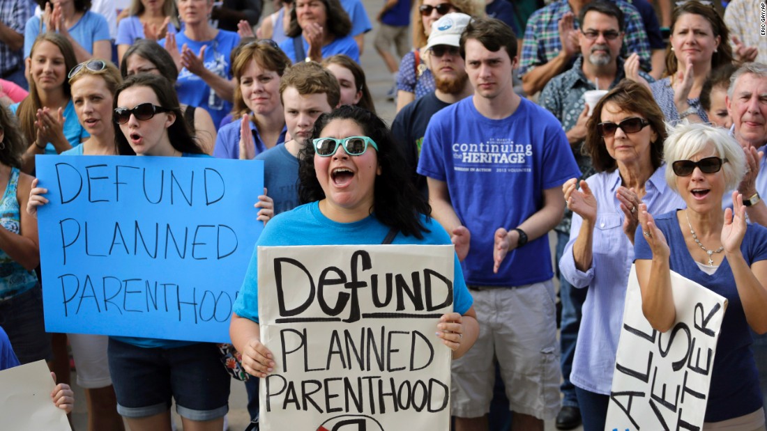 In July 2015, Erica Canaut, center, and other anti-abortion activists rallied on the steps of the Texas Capitol to condemn the use of tissue samples obtained from aborted fetuses for medical research.