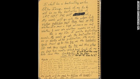 Octavia Butler journaled her goals obsessively, as if to will them into existence.