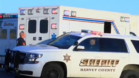 Kansas shooting: Gunman kills 3, wounds 14 at lawn care 