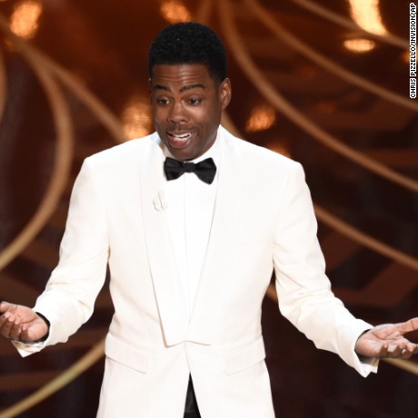 Host Chris Rock speaks at the Oscars on Sunday, Feb. 28, 2016, at the Dolby Theatre in Los Angeles. (Photo by Chris Pizzello/Invision/AP)