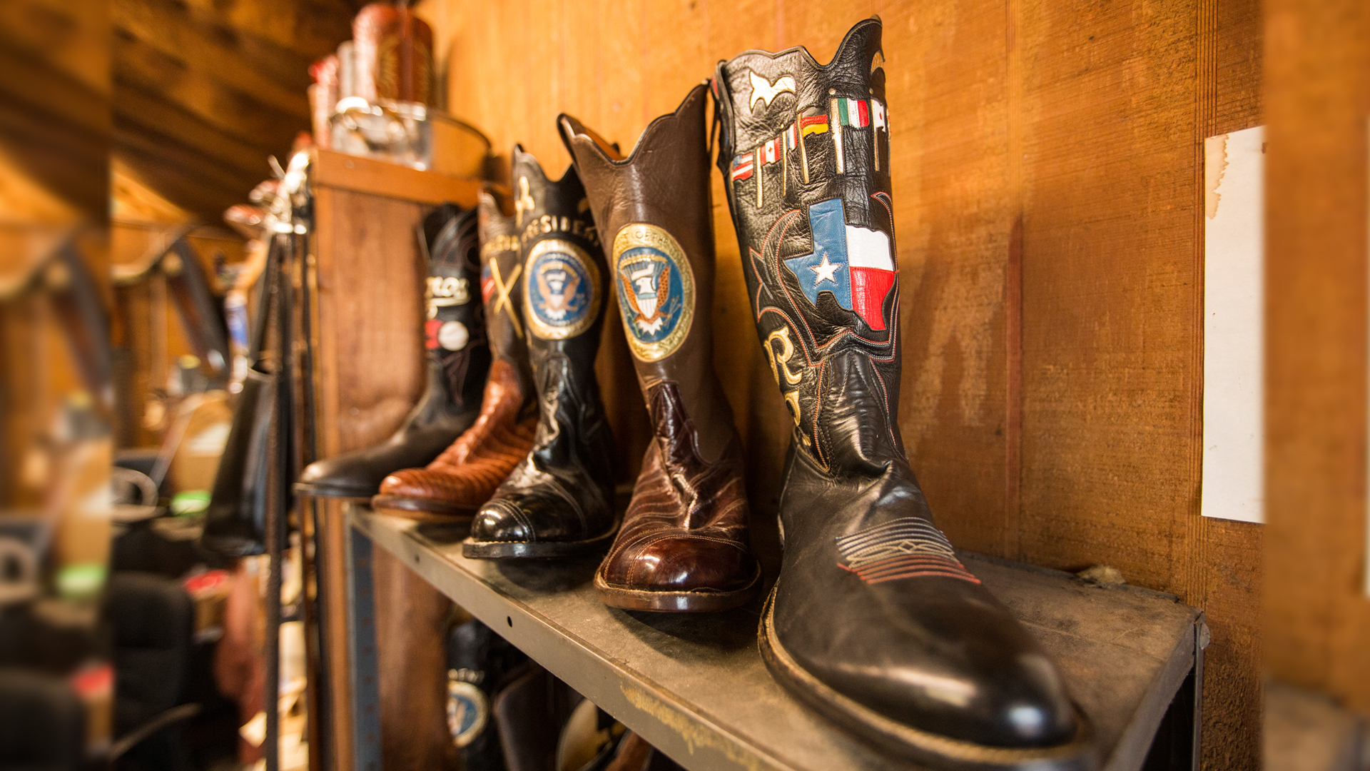 made cowboy boots for seven presidents