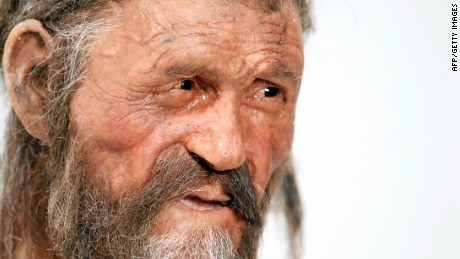 Artist&#39;s impression shows what Otzi the Iceman possibly looked like -- now we may hear his voice too.