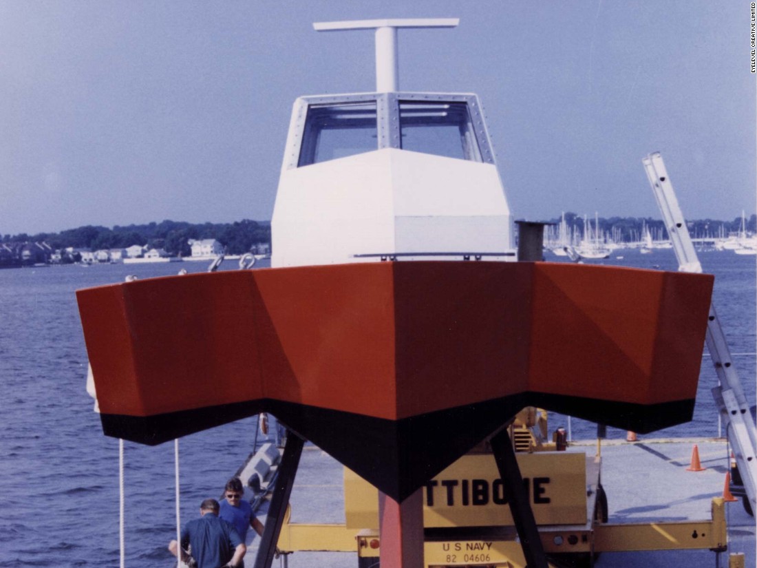 The Tetrahedron&#39;s HYSWAS hull is based upon an existing design which was used by MAPC&#39;s Quest in 1995 as a technology demonstrator.