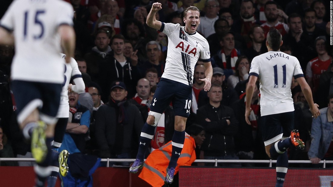 Harry Kane continues to score goals, a season after he made his breakthrough in the Premier League. 