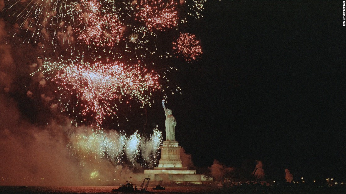 &lt;strong&gt;Lady Liberty: &lt;/strong&gt;Among historic milestones observed by the United States in the 1980s, few generated as much fanfare as the 100th anniversary of the &lt;a href=&quot;http://www.cnn.com/2013/07/03/us/statue-of-liberty-fast-facts/index.html&quot;&gt;Statue of Liberty&#39;s&lt;/a&gt; arrival from France. The statue, a beacon for generations of immigrants since 1886, was meant to commemorate 100 years of Franco-American friendship as well as the centennial of America&#39;s independence from England.