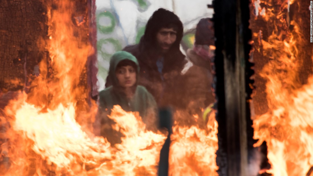 The removal process has sparked protests and violent clashes. Four people were arrested and 11 police officers were injured. 