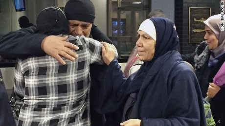 Muna Ali is reunited with her parents