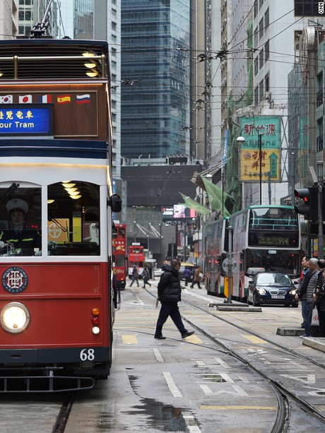 Hong Kong new tram tour